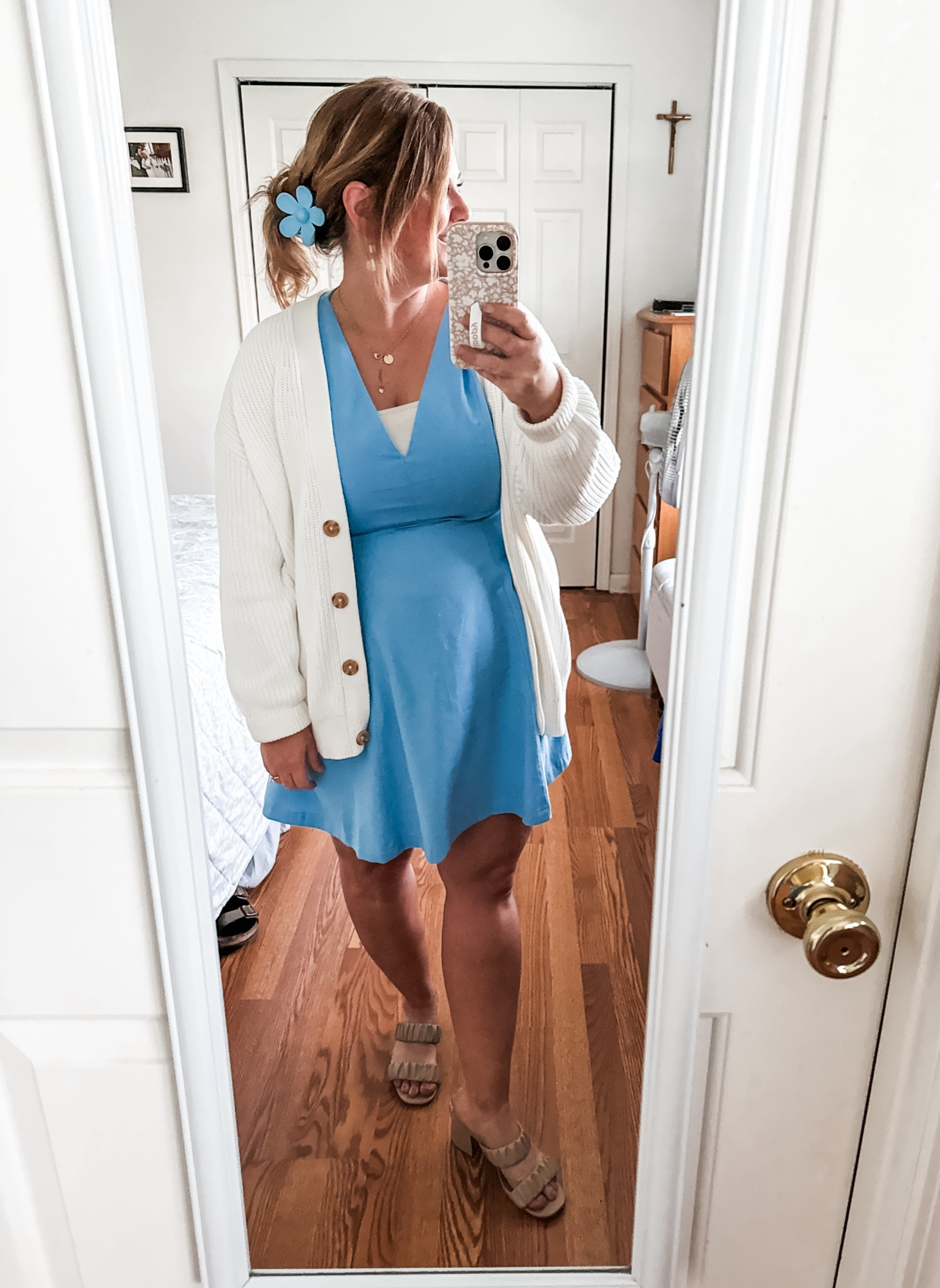 Teacher outfit! Blue dress is a size 14 and cardigan is a large  

#LTKMidsize #LTKStyleTip #LTKWorkwear