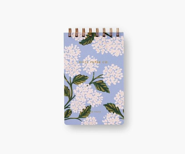Hydrangea Top Spiral Notebook | Rifle Paper Co. | Rifle Paper Co.