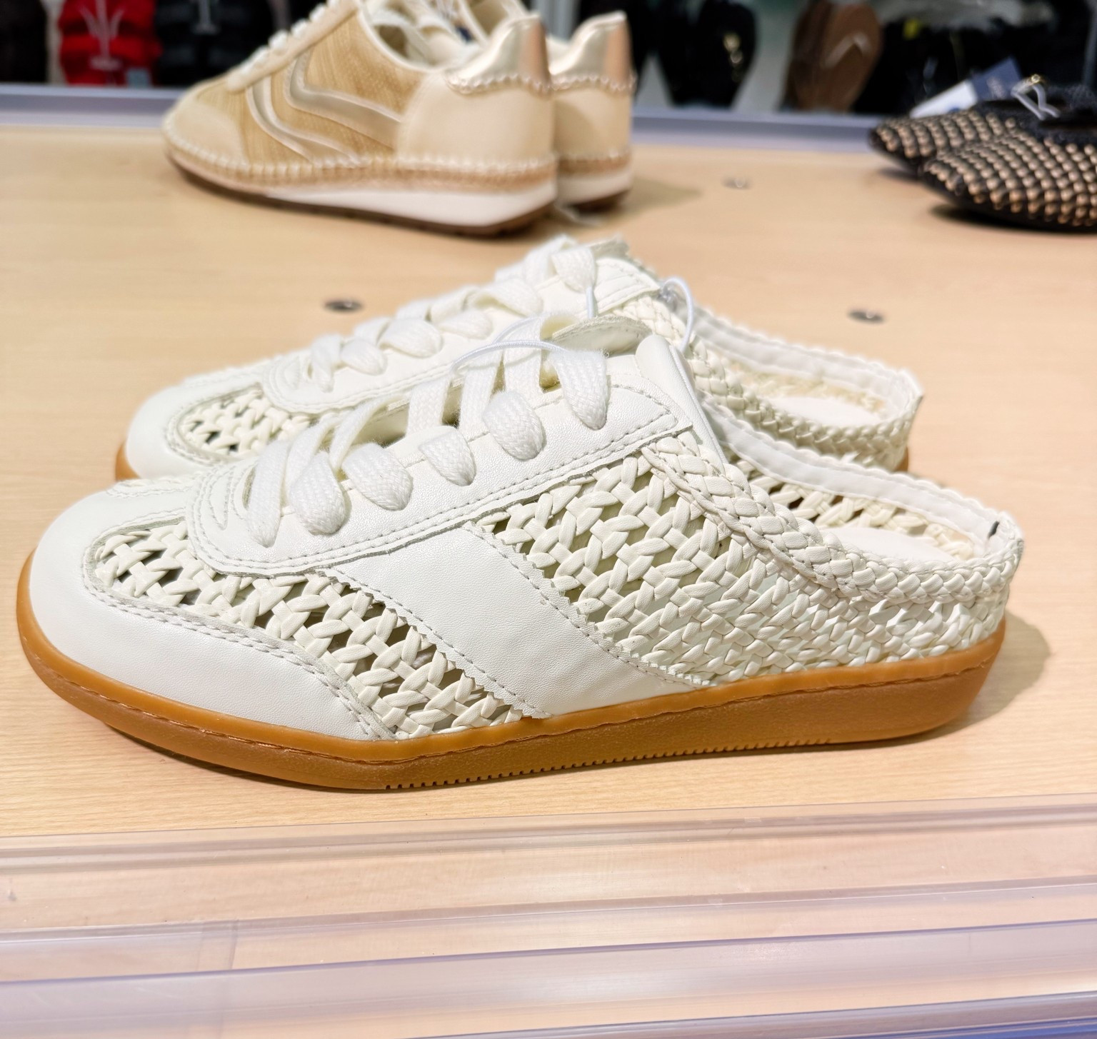 Found these woven sneakers at Target for $50 🤍
They remind me of the designer woven leather sneakers that are $150+. Such a good spring neutral.
@Target 

#LTKOver40 #LTKSaleAlert #LTKspringtrends