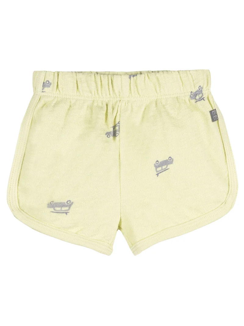 Modern Moments by Gerber Baby Boy Organic Shorts with Binding, Sizes 0/3 Months - 24 Months | Walmart (US)