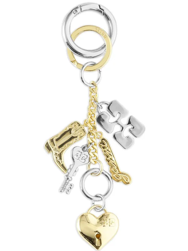 two-tone keyring | Farfetch Global