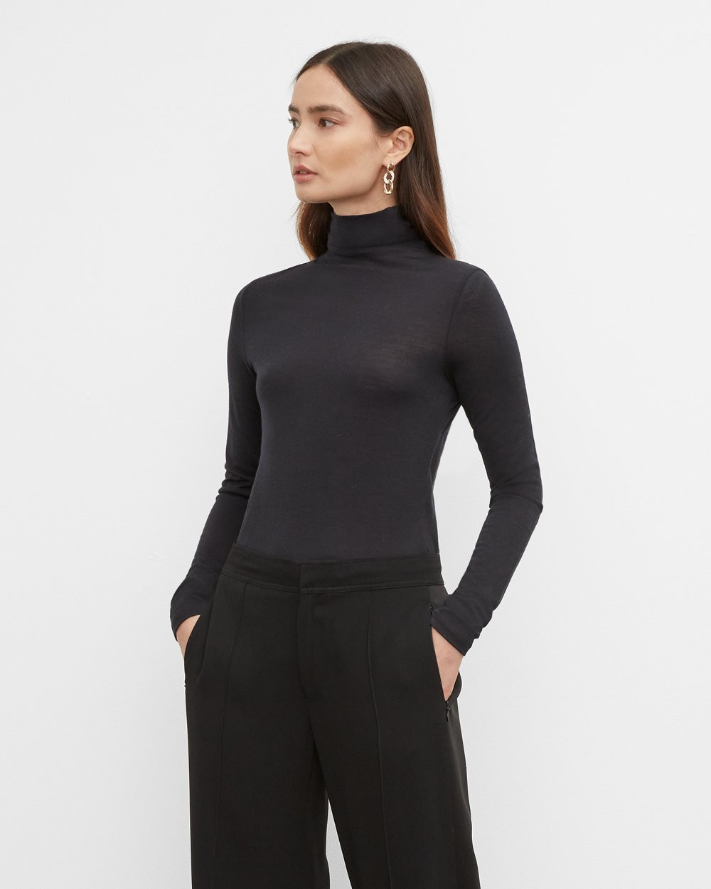 Julianna Wool-Cashmere Blend Turtleneck | Club Monaco (CA)