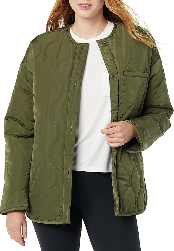 Daily Ritual Women's Fashion Quilted Liner (Available in Plus Size) | Amazon (US)