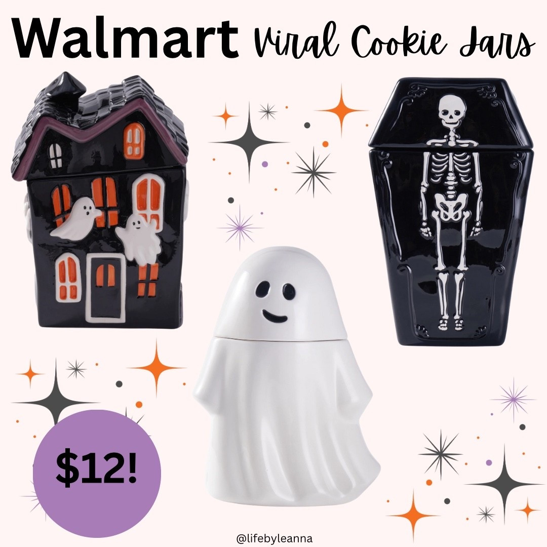 Halloween cookie jars from Walmart! These look so much like the Pottery Barn ones! They are selling fast! 






#walmart
#halloween
#cookiejar

#LTKHome #LTKSeasonal #LTKFindsUnder50