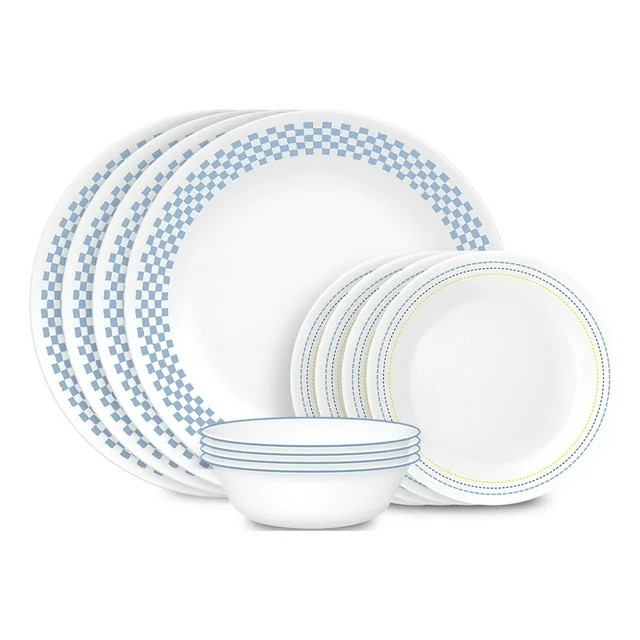 Corelle Amelia 12-Pc Dinnerware Set, Serves 4 | Walmart (US)