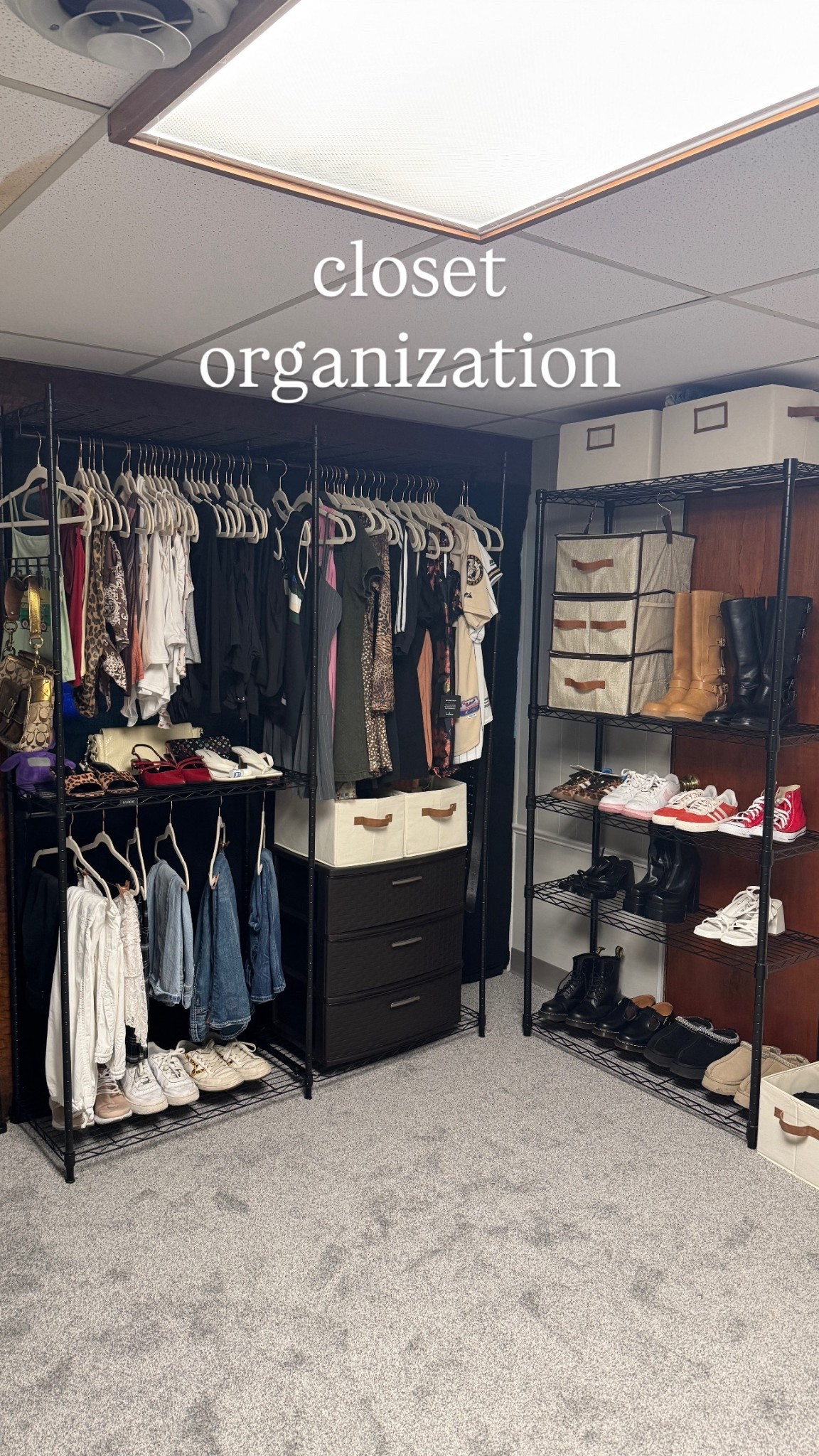 Spent the day making my own walk in closet. Bought everything on Amazon for the closet organization! 

#LTKgrwm #LTKHome #LTKselfcare