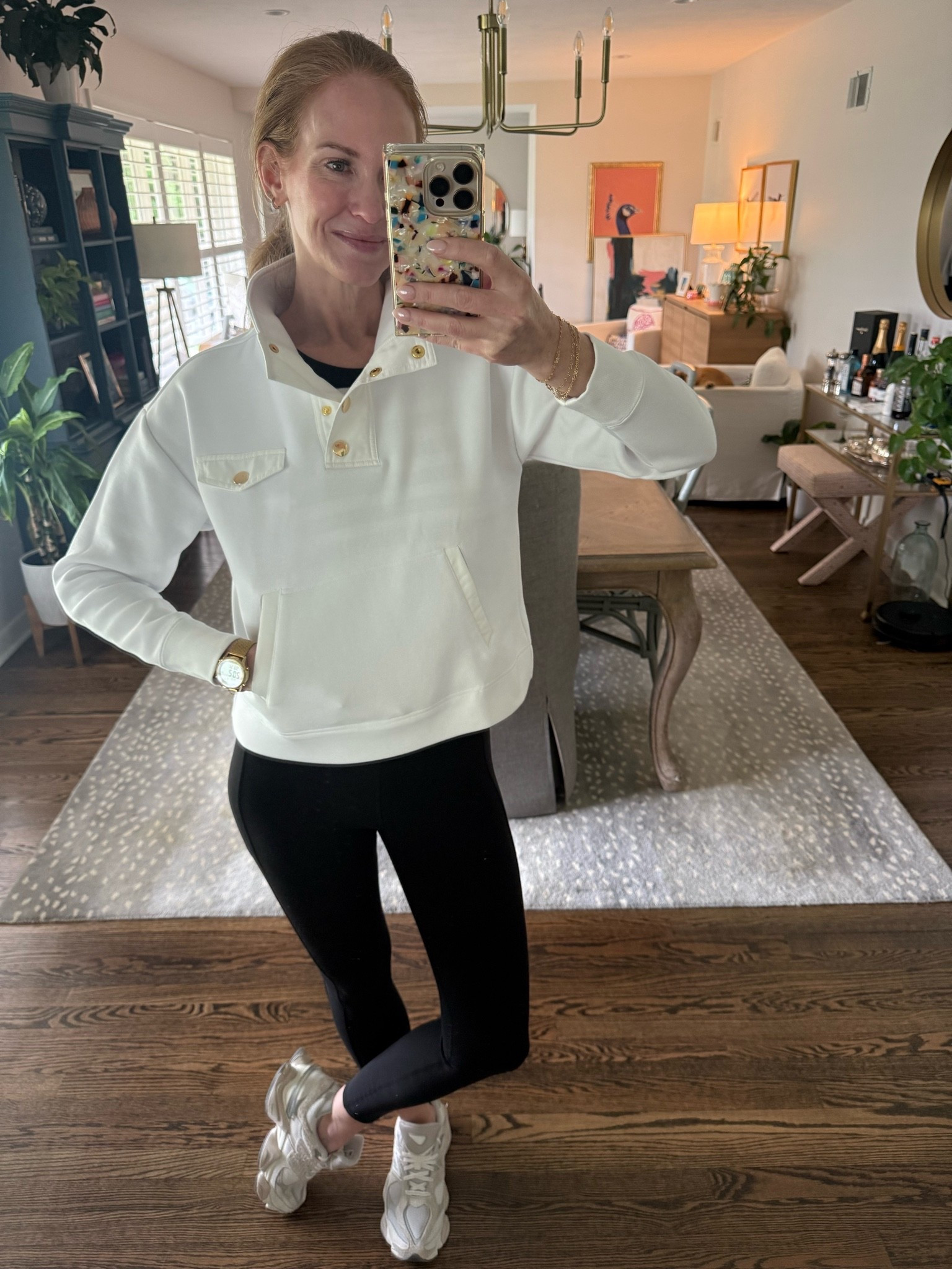 I have so many pullovers and this white one by far gets the most compliments! I think because it’s structured and classic comfort!

#LTKootd #LTKOver40 #LTKActive