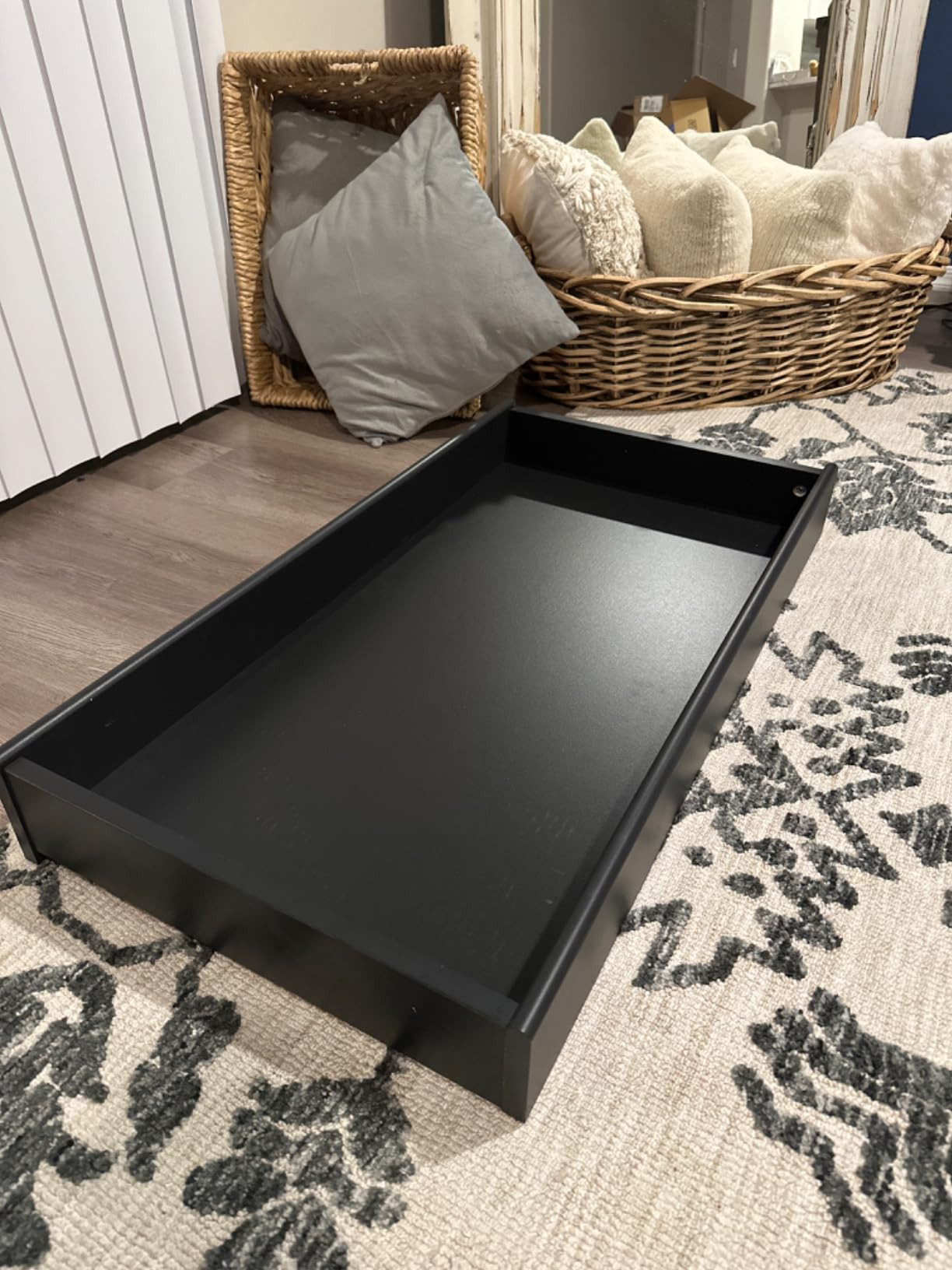 Little Seeds Monarch Hill Hawken Changing Table Topper, Black | Amazon (US)