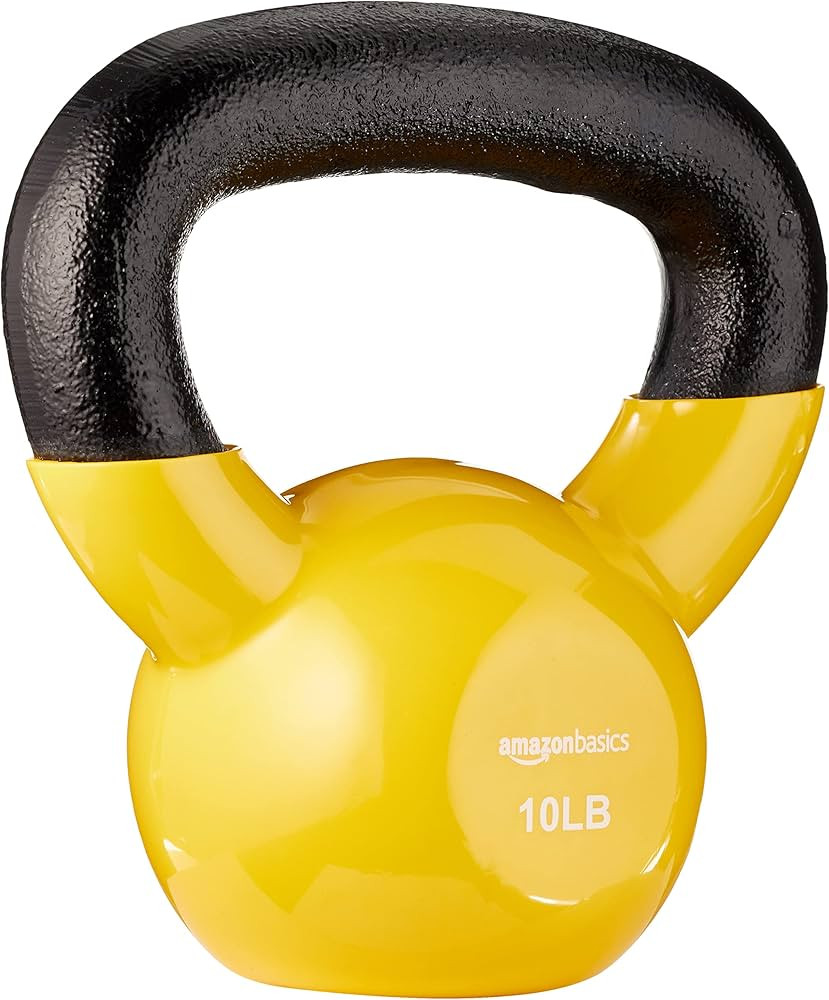 Amazon Basics Vinyl Kettlebell | Amazon (US)