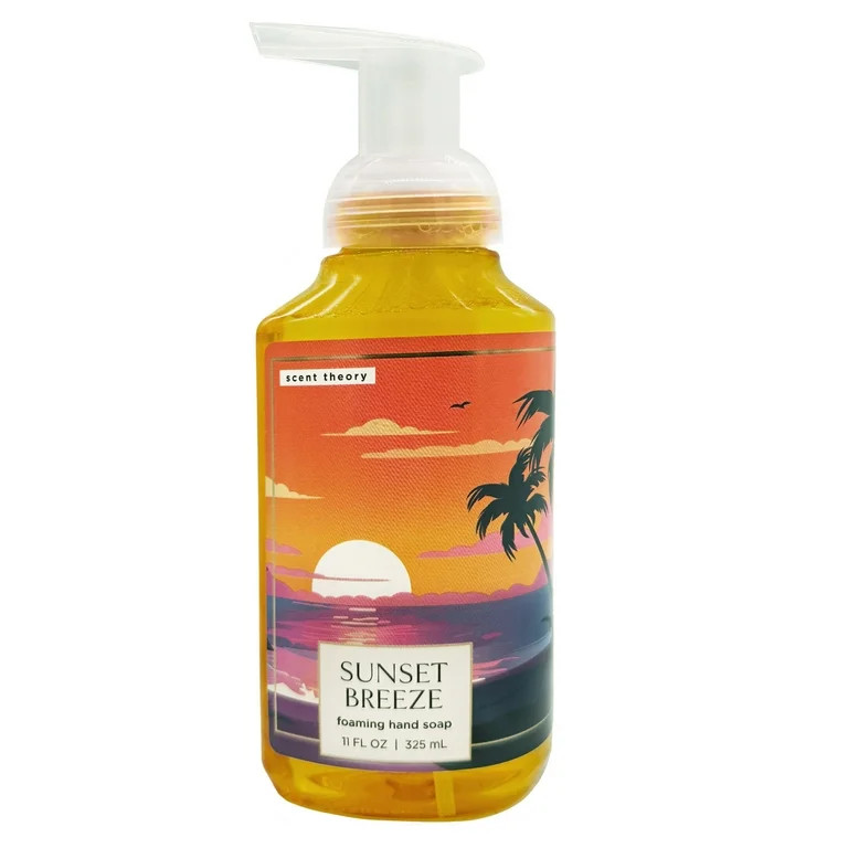 Scent Theory Foaming Hand Soap, Sunset Breeze, 11 fl oz | Walmart (US)