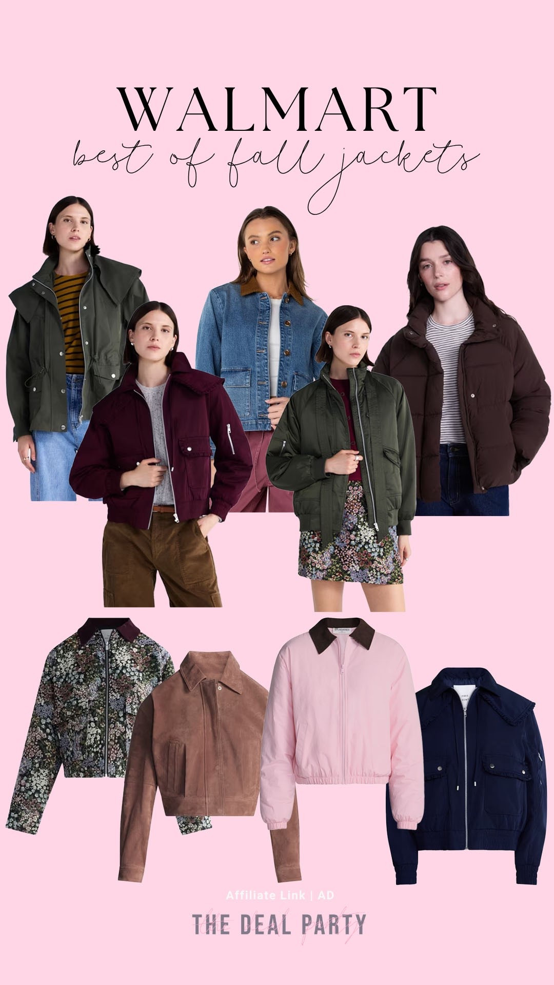 AD | best of fall jackets | Walmart fall jackets

@Walmart @walmartstyle #walmartpartner #walmartstyle

#LTKootd #LTKSeasonal