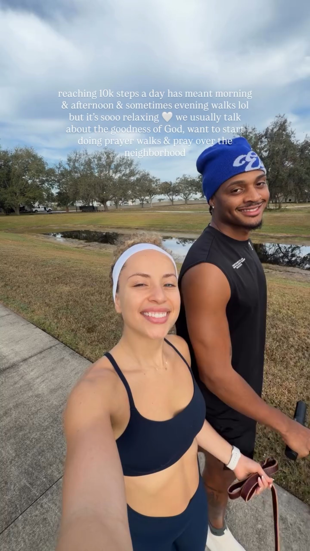 reaching 10k steps a day has meant morning & afternoon & sometimes evening walks lol but it’s sooo relaxing 🤍 we usually talk about the goodness of God, want to start doing prayer walks & pray over the neighborhood.

linked my workout OOTD and Koa’s trike! we love it for our walks

#LTKdayinmylife #LTKfitnessgoals #LTKmomlife
