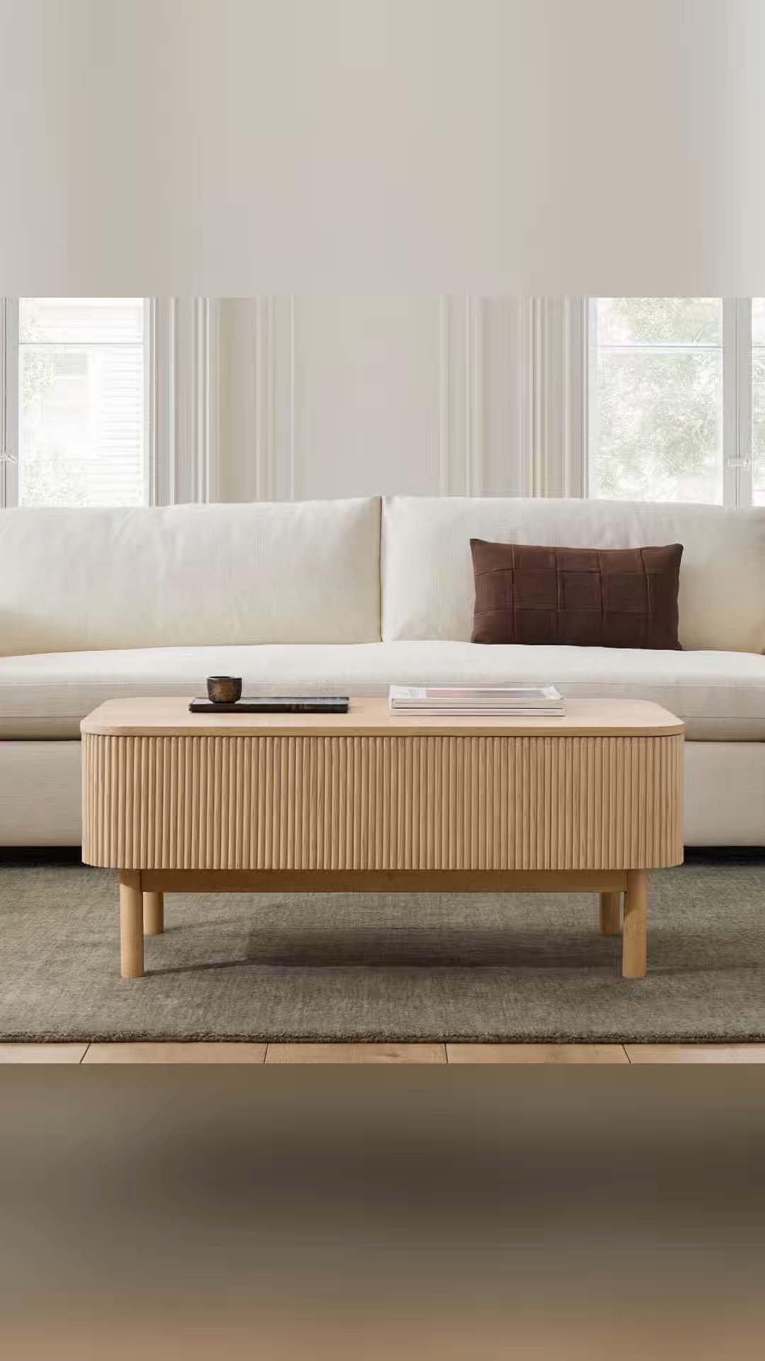 Pop-Up Storage Coffee Table (40")
Made with FSC®-certified wood from responsibly managed forests.
Top lifts up to reveal hidden storage.

🔗https://bit.ly/RBHOUSEWIFE

#LTKHome