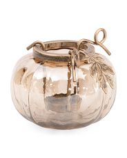 6in Lustrous Pumpkin Candle Holder | Fall Decor | T.J.Maxx | TJ Maxx