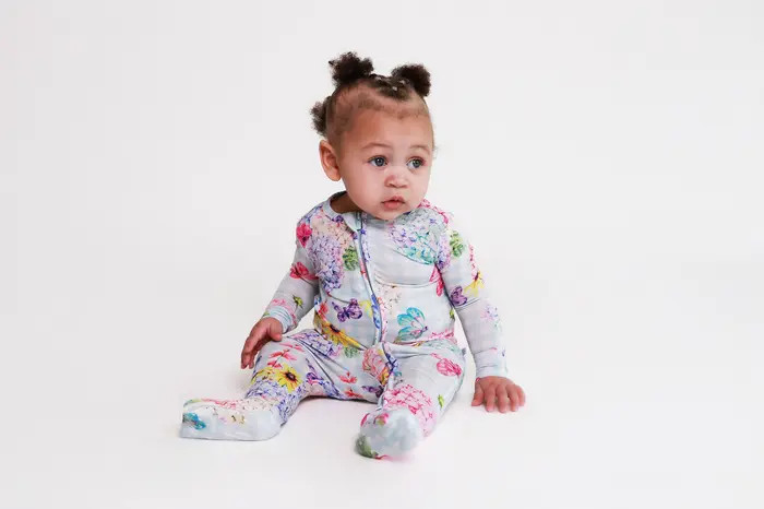 Nicolette Fitted Convertible Footie Pajamas | Nordstrom