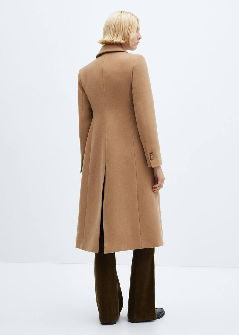 Tailored wool coat -  Women | Mango USA | MANGO (US)
