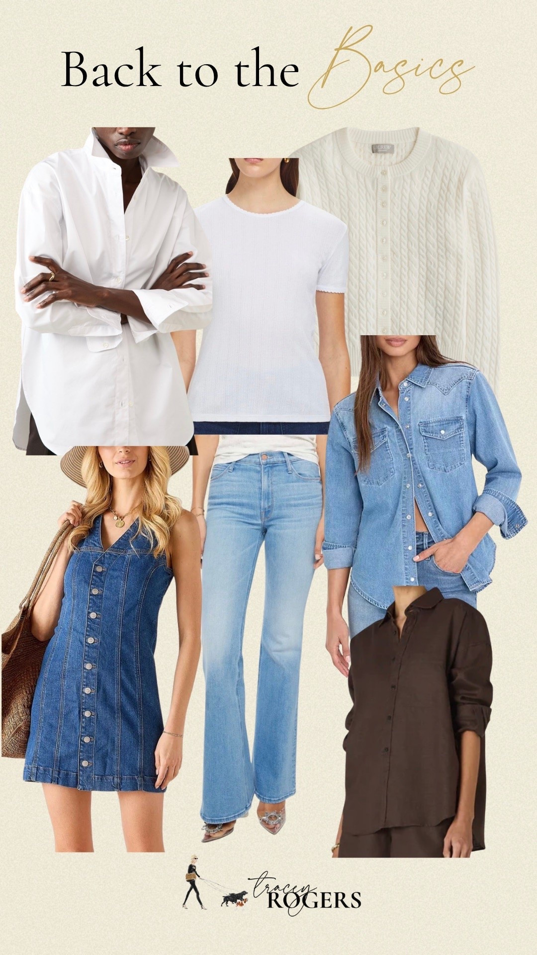 At 55, I love styling an outfit. I love putting pieces together and seeing how it comes together. At the foundation of most of my outfits are good quality basics.

Whether a great pair of jeans, a crisp white button down or a plain white tshirt, basics are where it starts. And once you have that down, that’s when the outfit can come alive. That’s when you add the fun Jewelry, a great belt, a fringe clutch or leopard shoes. 

And in basics, I’m looking for pieces that fit well, feel amazing and work with what I already own! This is what makes getting dressed so much easier!

#LTKootd #LTKOver40