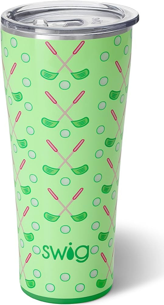 Swig Life XL 32oz Tumbler, Insulated Coffee Tumbler with Lid, Cup Holder Friendly, Dishwasher Saf... | Amazon (US)