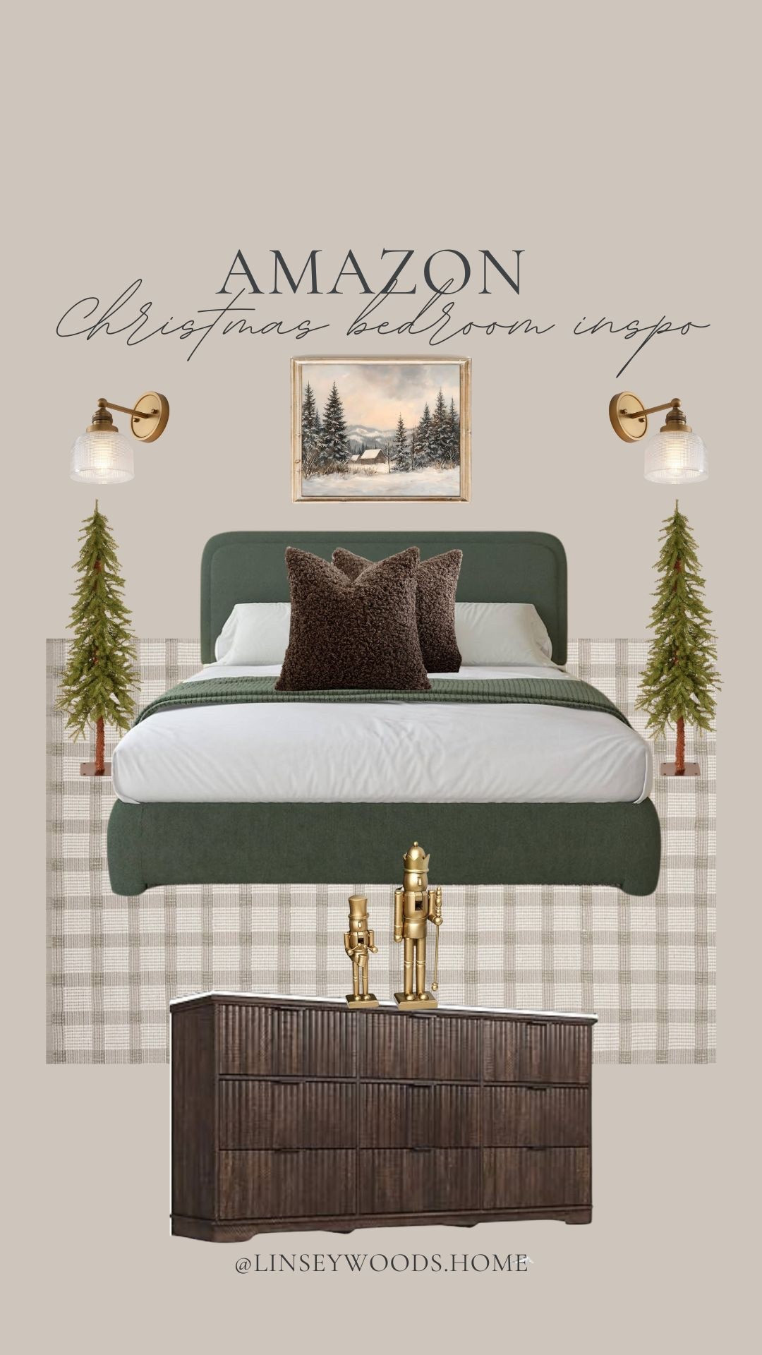 Amazon Christmas bedroom inspo!

#LTKHoliday #LTKHome #LTKSeasonal
