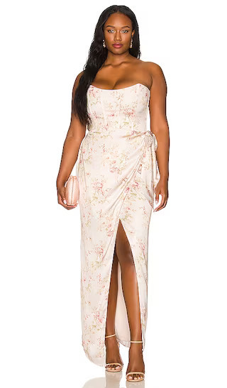V. Chapman x REVOLVE June Dress in Cream,Sage. - size 12 | Revolve Clothing (Global)