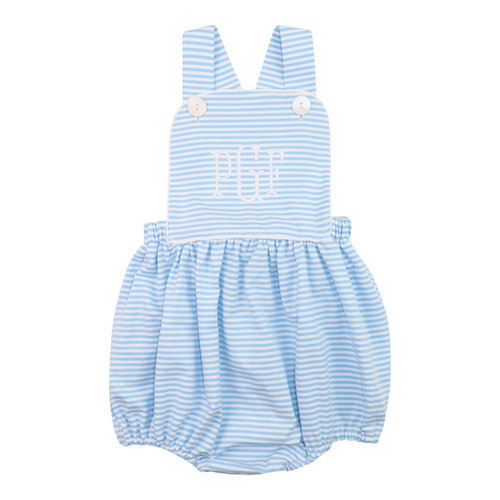 Blue Stripe Knit Bubble - Shipping Mid May | Cecil and Lou