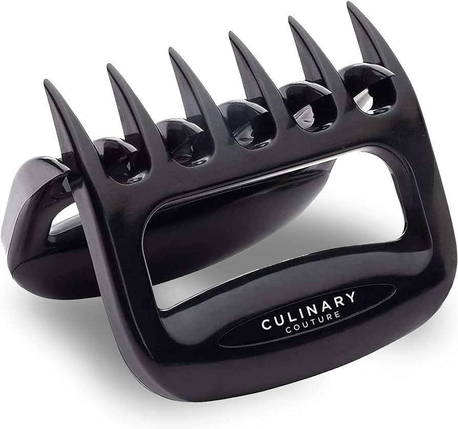 Culinary Courture Black Meat Shredder Claws - Heavy-Duty Bear Claws for Shredding Meat - Claws fo... | Amazon (US)