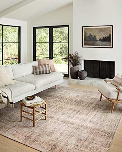 Amber Lewis x Loloi Georgie Collection GER-02 Ocean / Sand 2'6" x 12' Runner | Amazon (US)
