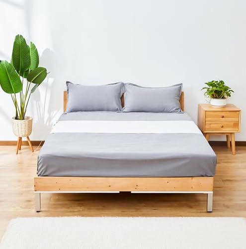 GroundingWell Grounding Sheet, Fits All Bed Sizes, Organic Cotton + Silver Fiber, 20" x 104" | Amazon (US)