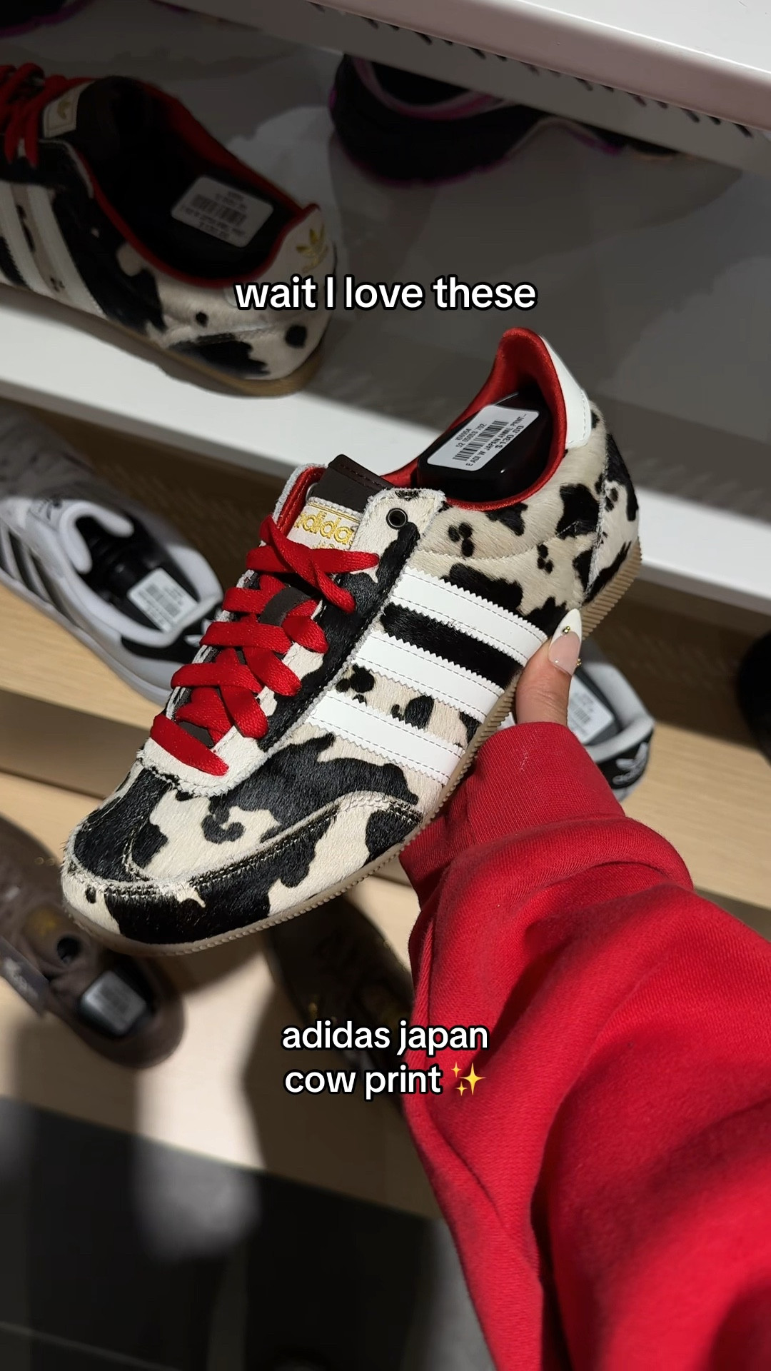 adidas japan sneakers in cow print! 👀🐄✨

#LTKootd #LTKSpringSale #LTKgrwm
