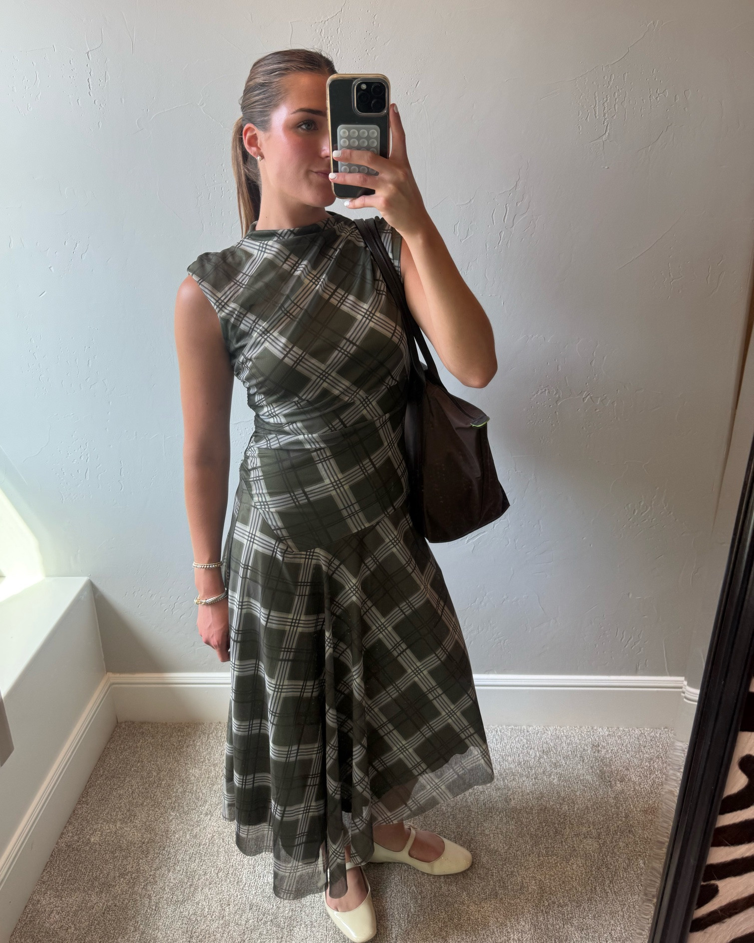 Work Outfit! This dress is super stretchy and comfortable, I am wearing a small!

#LTKootd #LTKWorkwear #LTKSaleAlert