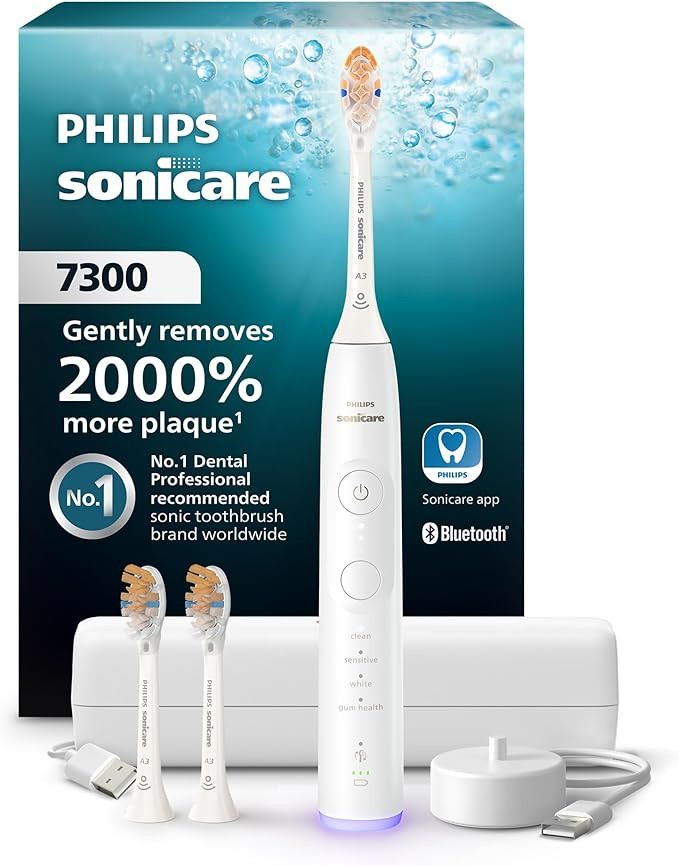 Philips Sonicare 7300 Series Electric Toothbrush - Next-Generation Sonicare Technology, Pressure ... | Amazon (US)