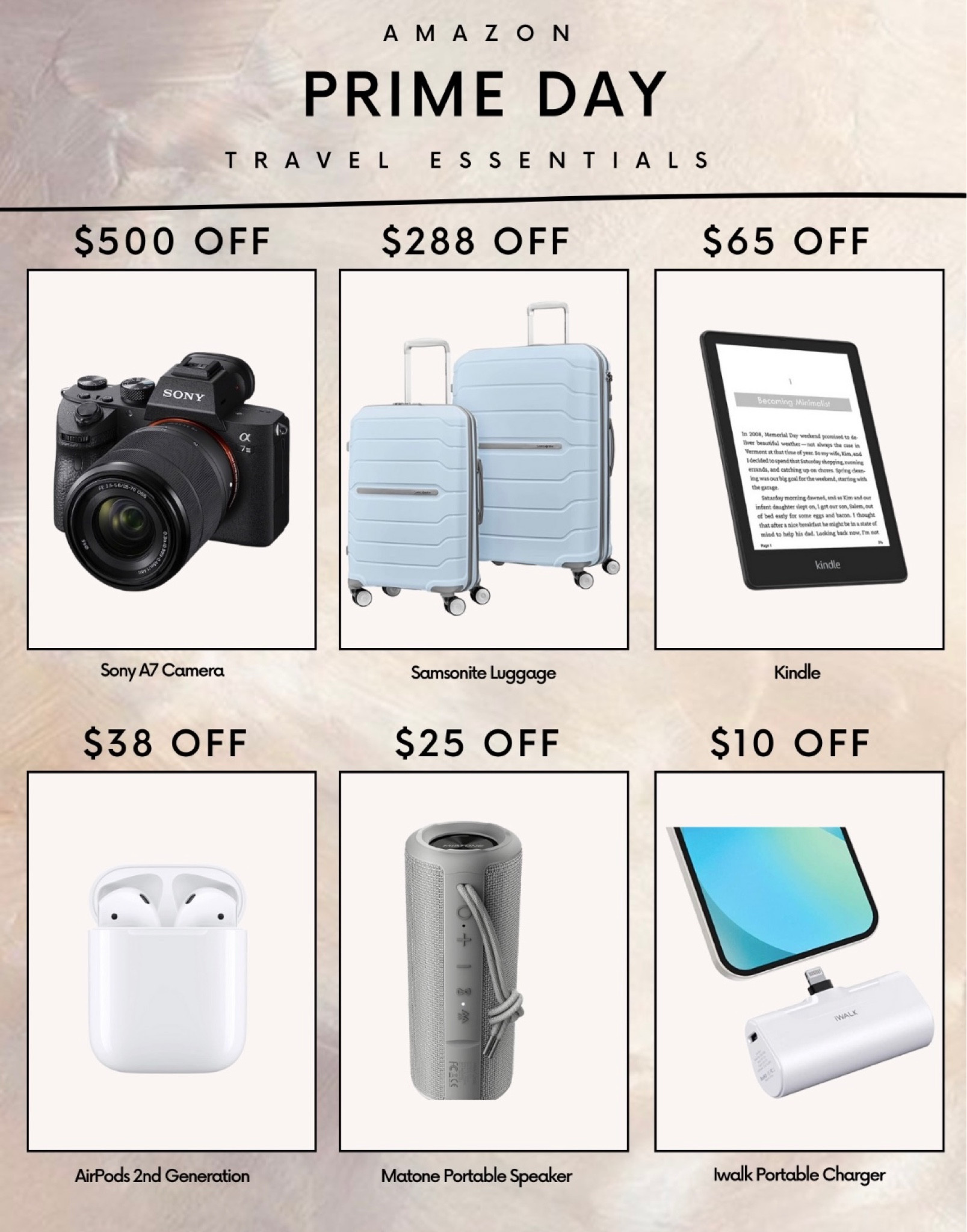 Amazon travel picks - prime day

#LTKtravel #LTKsalealert #LTKxPrimeDay