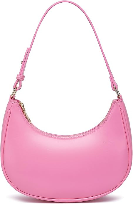 Barabum Retro Classic Clutch Shoulder Tote HandBag with Zipper Closure for Women | Amazon (US)