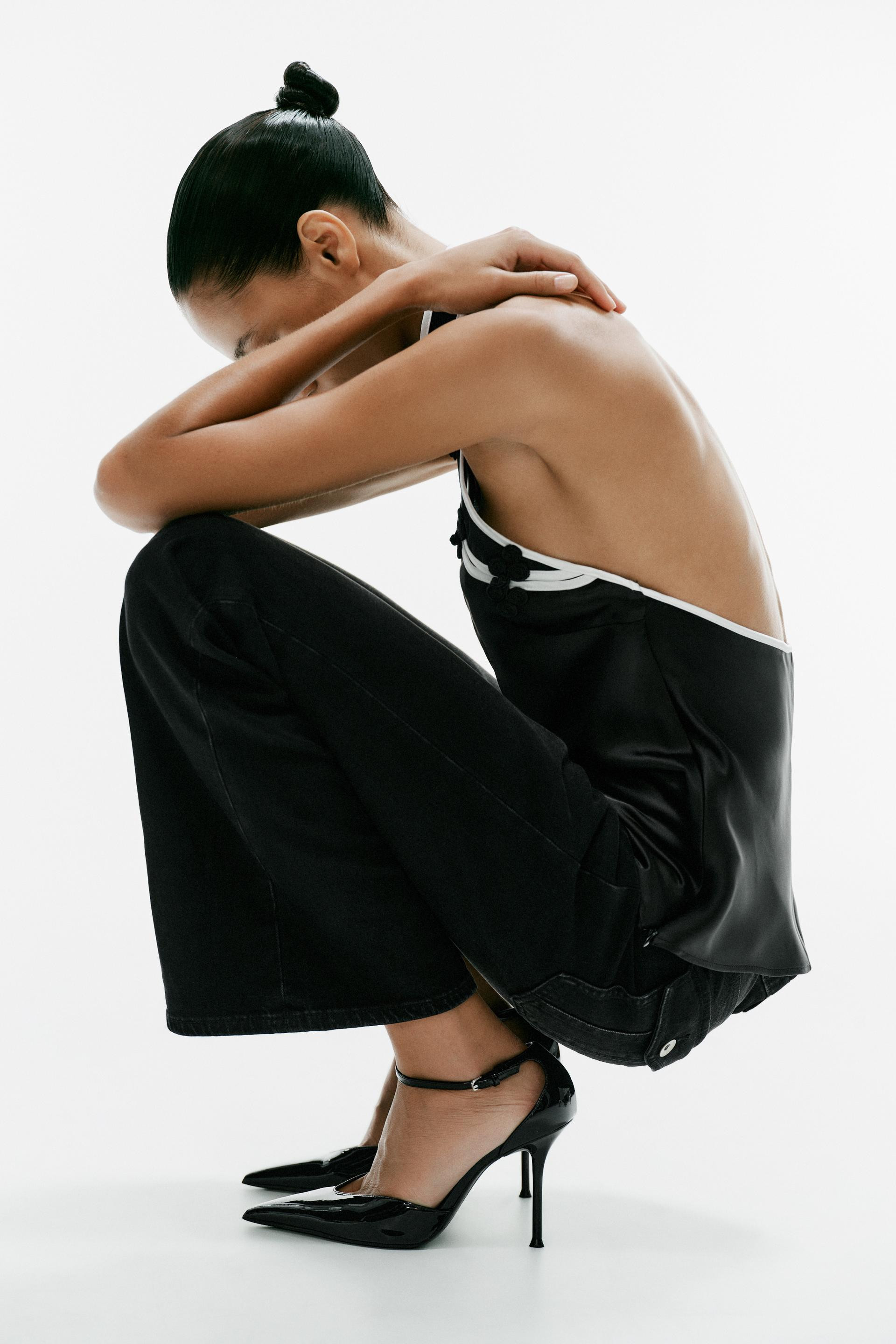 PATENT HIGH-HEEL SHOES | Zara US