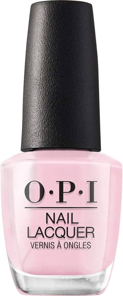 OPI Nail Lacquer Nail Polish | Sheer Light Nude Pink Crème Chip Resistant Nail Polish | Vegan, F... | Amazon (US)