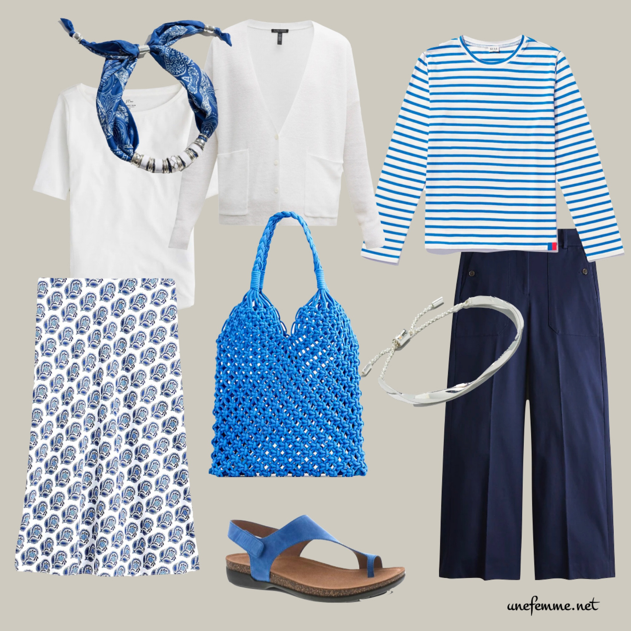 Coastal chic outfit ideas in Winter color palette  

#LTKSeasonal #LTKstyletip