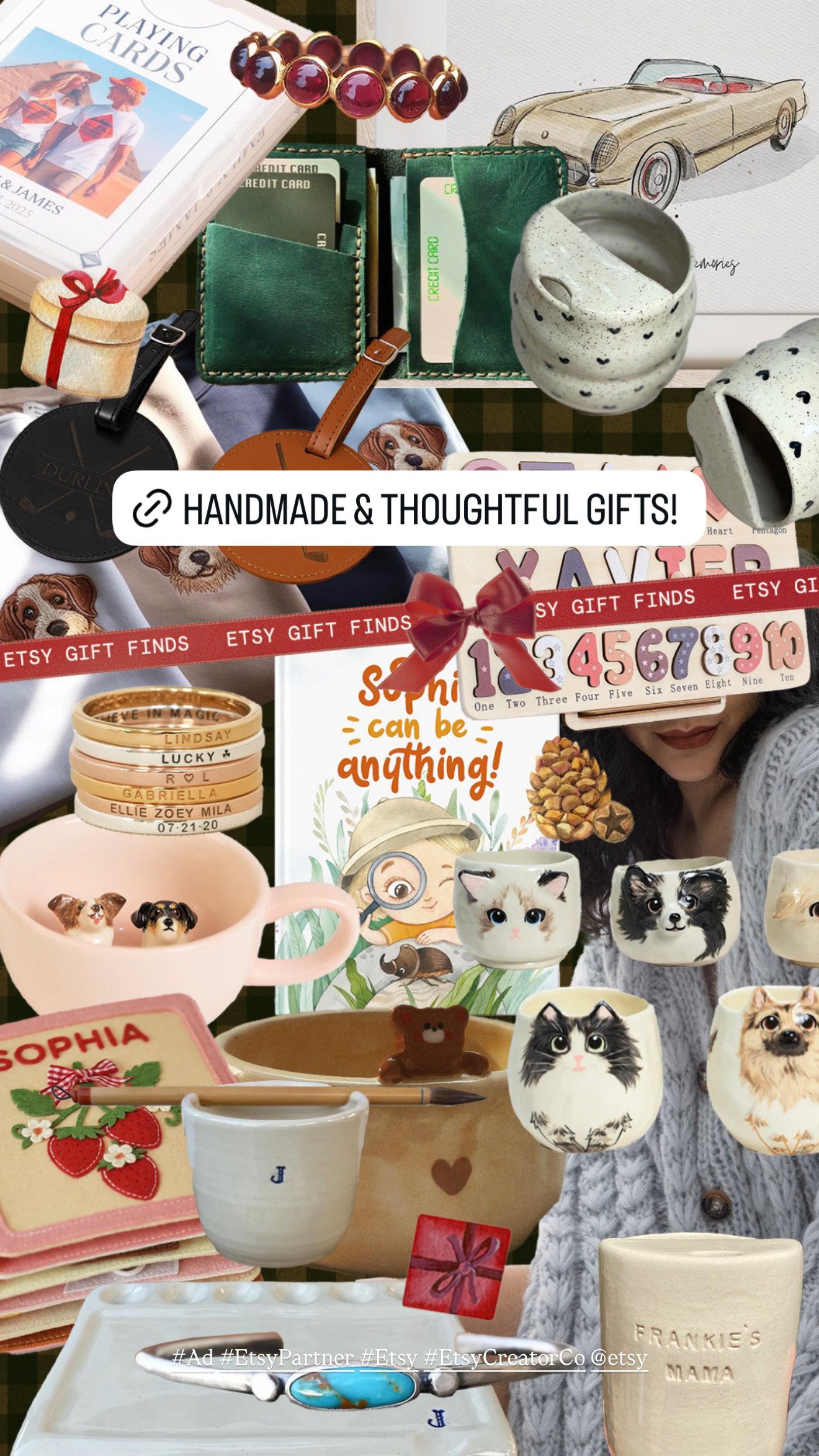 Tons of gift ideas from @etsy! Love gifts that are personalized, makes them that much more special! #ad #etsypartner #etsy #etsycreatorco @etsy