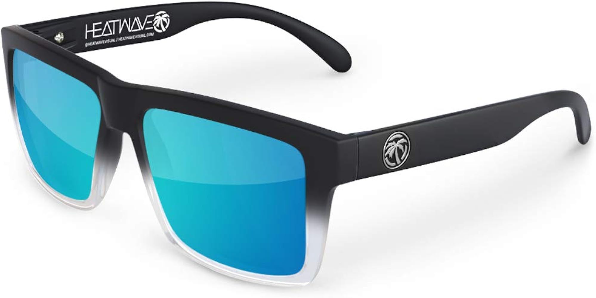 Amazon.com: Heat Wave Visual Vise Sunglasses in Vapor Clear Fader: Clothing | Amazon (US)