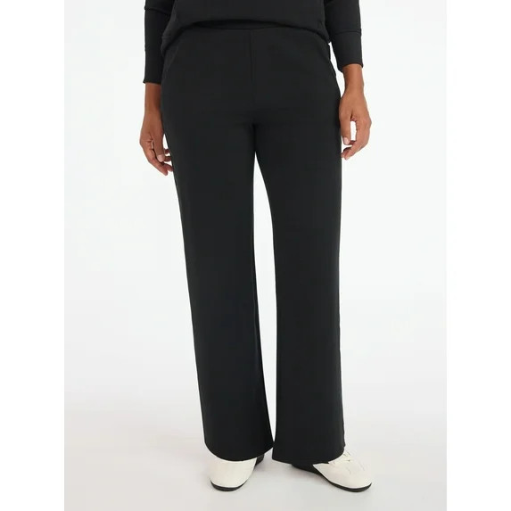 Avia Women's and Women's Plus Fleece Sweatpants with Satin Trim, Sizes XS-4X | Walmart (US)