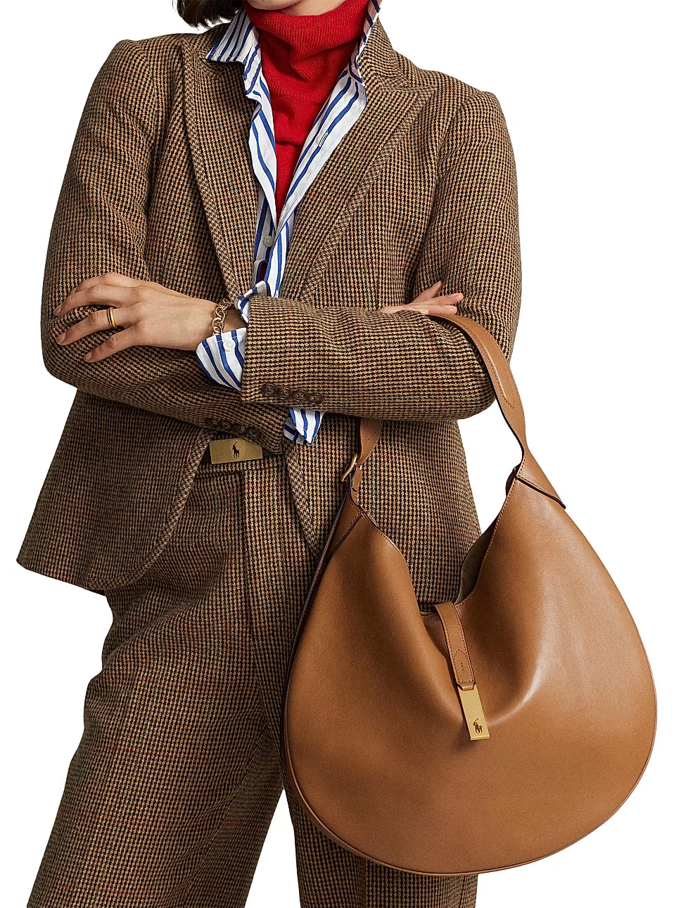 Large Leather Shoulder Bag | Saks Fifth Avenue