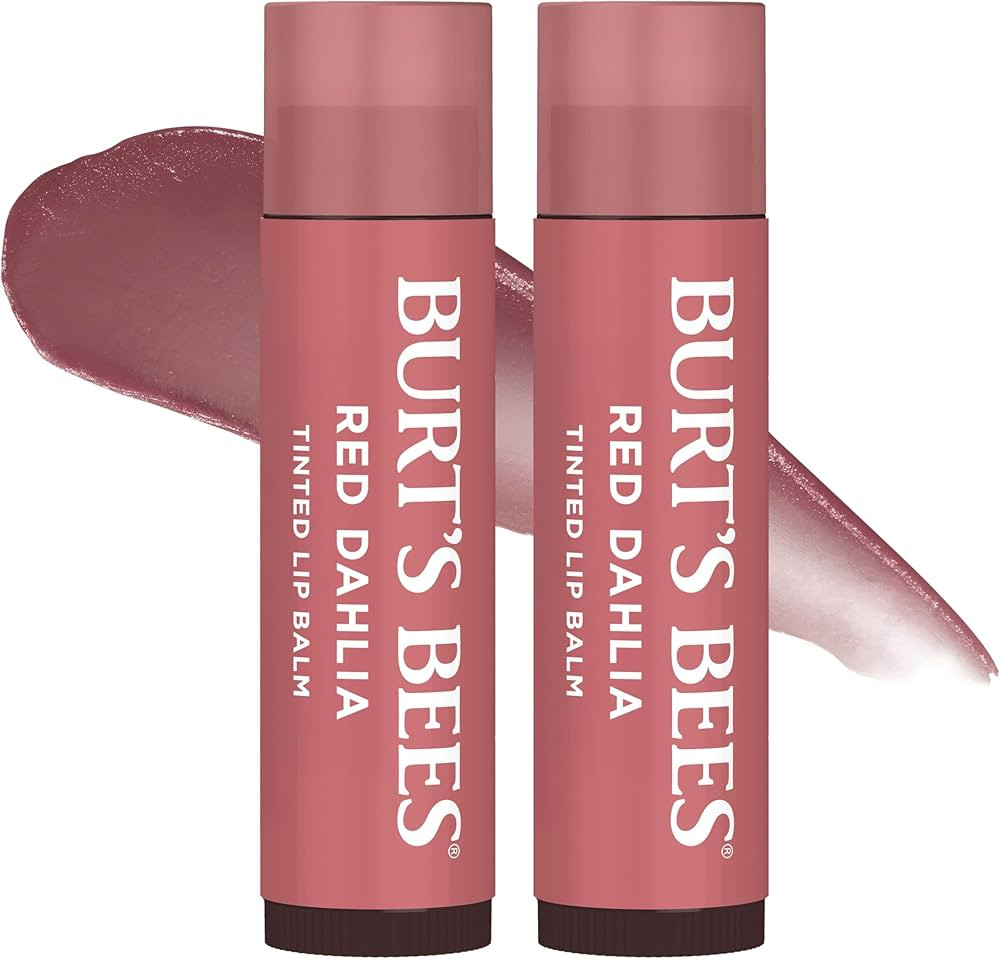 Burt's Bees Lip Tint Balm Stocking Stuffers Gifts, Long Lasting 2 in 1 Duo Tinted Balm Formula, C... | Amazon (US)