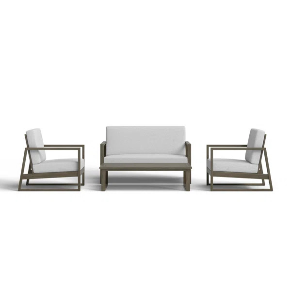 Ryter 4 - Person Outdoor Seating Group with Cushions | Wayfair North America