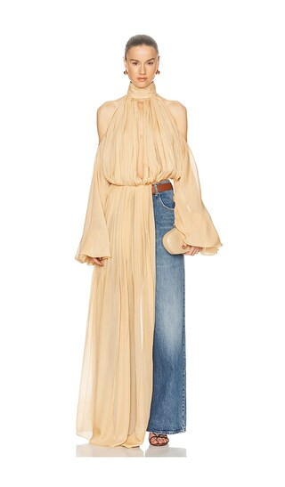 Deme by Gabriella The Sage Top in Nude. - size M | Revolve Clothing (Global)