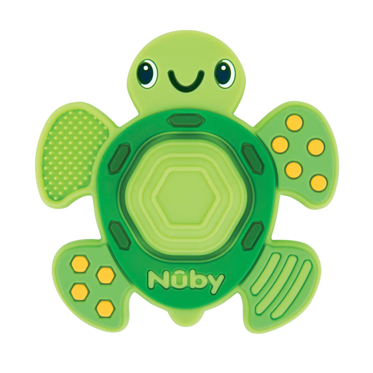 Nuby Teethe N' Pop Sensory Play Silicone Teether for Babies - Turtle Design | Target