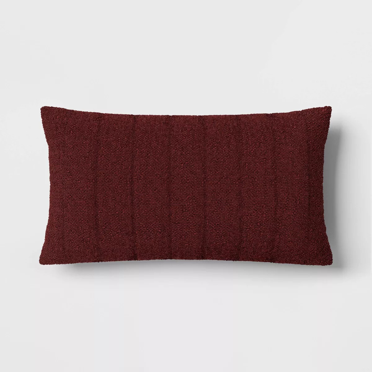 Oversized Channeled Boucle Lumbar Throw Pillow - Threshold™ | Target