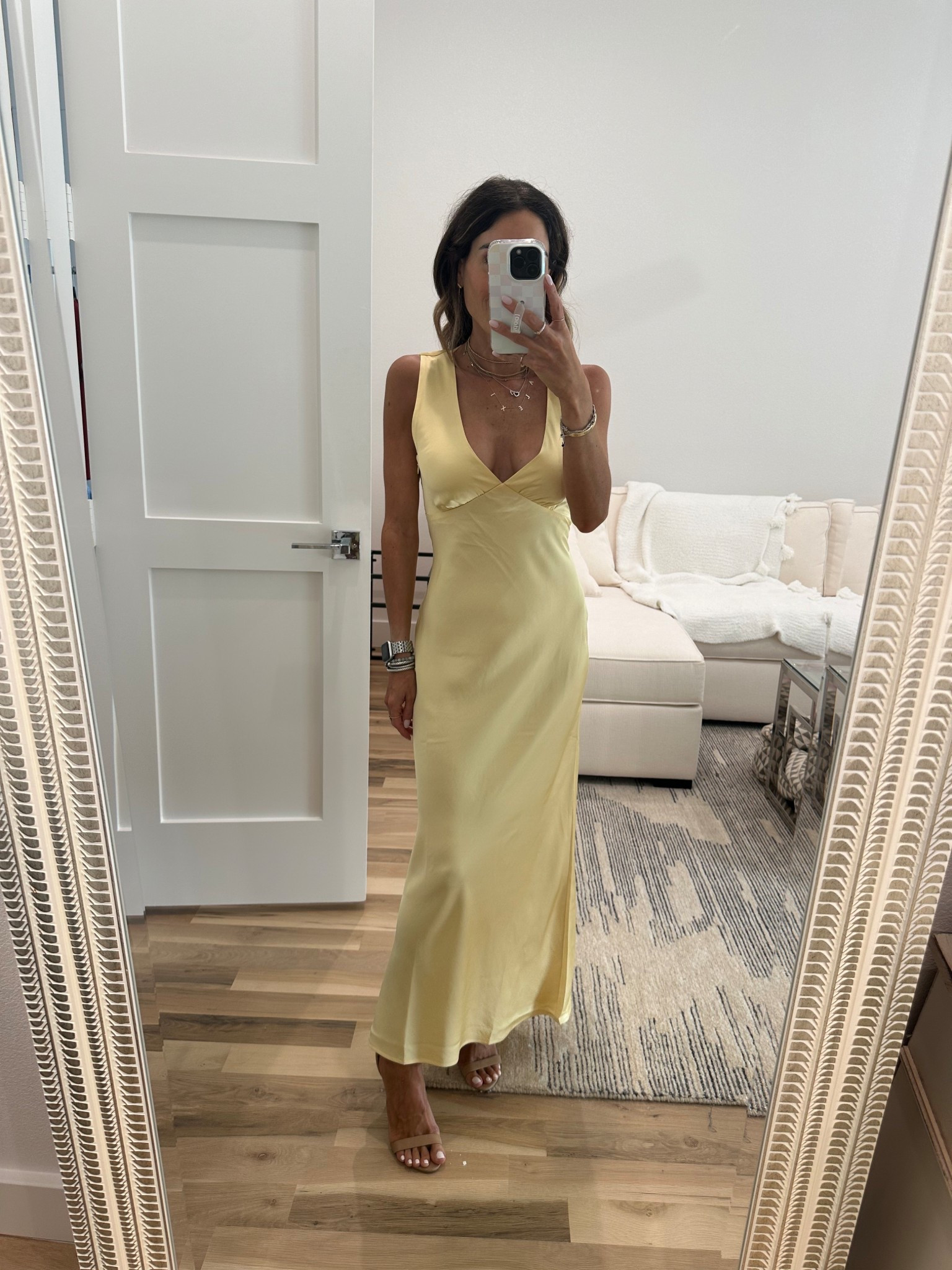 Yellow wedding guest dress linking newer version wearing xxs petite 

#LTKWedding #LTKPetite