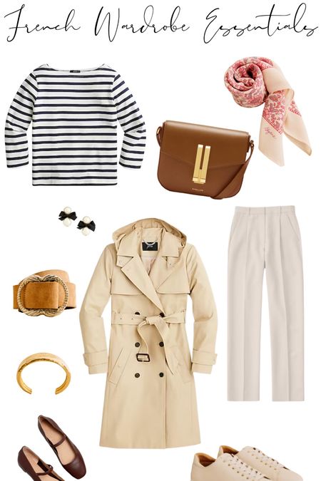 French wardrobe essentials #paris #france #whattowearinparis #frenchstyle