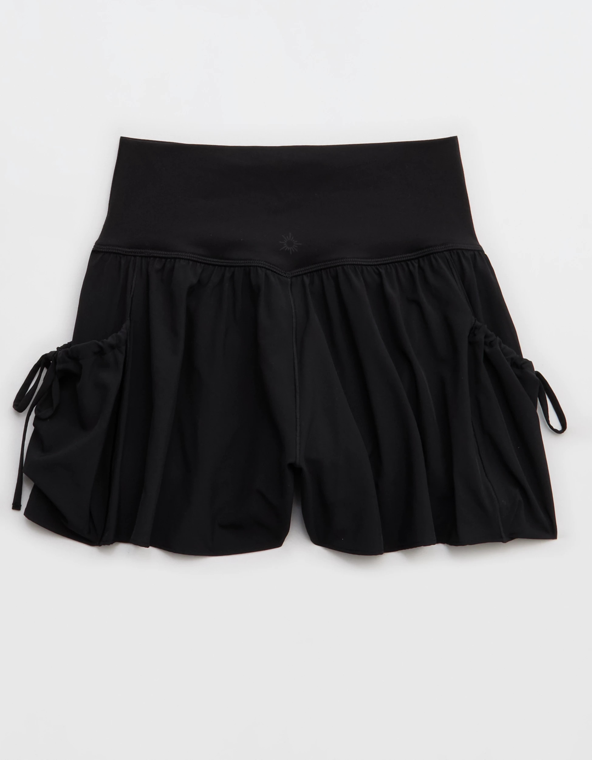 OFFLINE By Aerie Real Me Ruched Pocket Flowy Short | Aerie