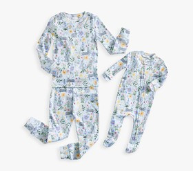 Rifle Paper Co.  Bunny Floral Organic Family Pajama Collection | Pottery Barn Kids