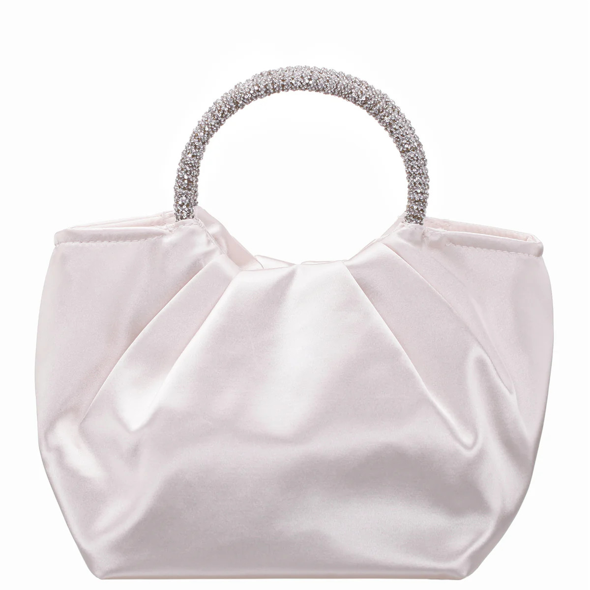 Womens Fancy Beige Reflective suedette Satchel | Nina Shoes | Nina Shoes